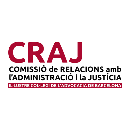 Logotipo Comisión de Relaciones con la Administración y la Justicia (CRAJ) - ICAB