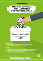 Avui, a l'ICAB, debat sobre les propostes electorals per a la Protecció dels Drets dels Animals 