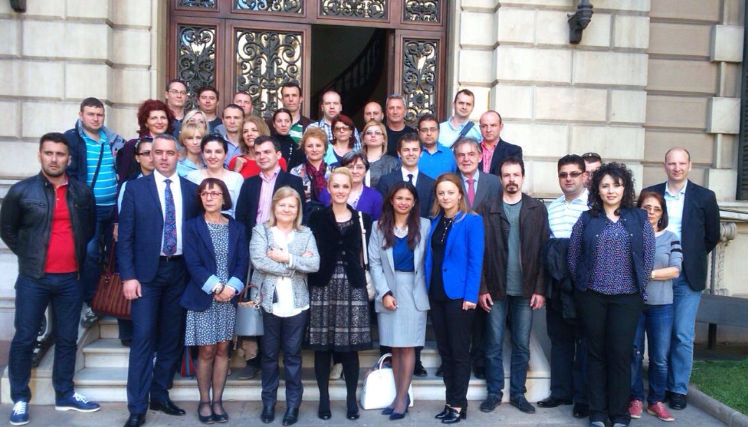 La Comissió de Justícia Penal Internacional rep la visita d'una delegació romanesa 