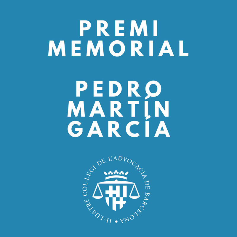 Premi Memorial Pedro Martín García 2020