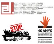 Referència informativa sobre l'acció contenciós-administrativa plantejada per l'associació de suport a Stop Mare Mortum 