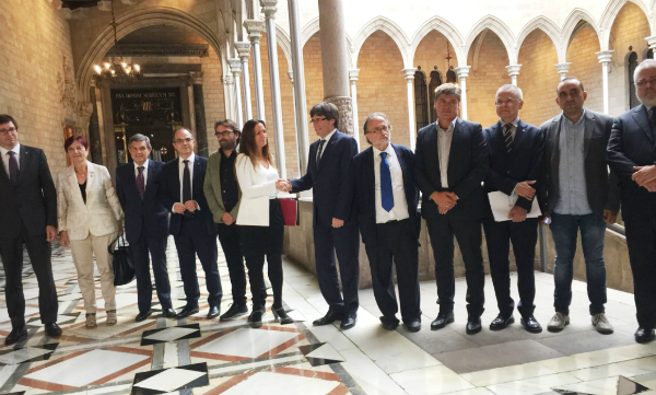 NDP: La Comissió Independent per a la mediació, el diàleg i la conciliació trasllada al president de la Generalitat que és imprescindible aturar urgentment totes les decisions polítiques que  augmentin la tensió política existent entre el Govern estatal i català