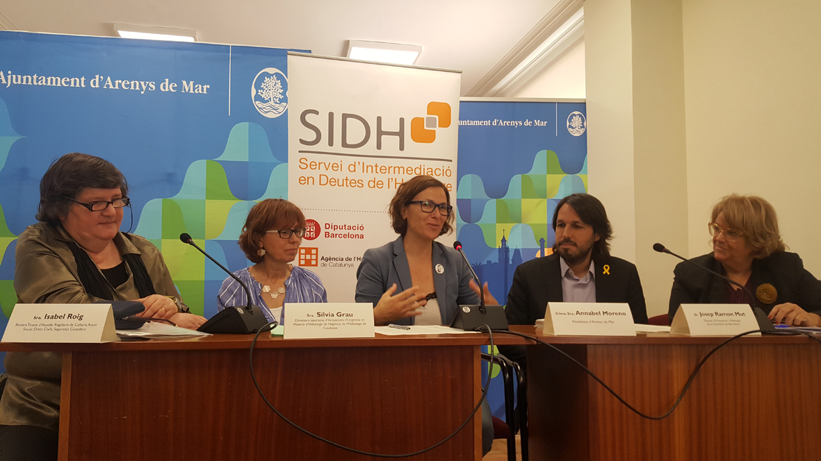 NOTA DE PREMSA: Arenys de Mar presenta el servei d’assessorament i intermediació per a persones amb dificultats per fer front a deutes de l’habitatge