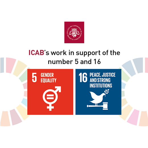 AGENDA: Jornada a l’ICAB sobre els plans per implantar els Objectius de Desenvolupament Sostenible de les Nacions Unides 