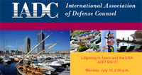 Celebración en el ICAB del Congreso Anual de IADC el 12 de julio
