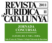 Tribuna Oberta: 'Jornada concursal. Revista Jurídica de Catalunya'