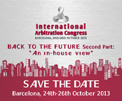Últimas plazas para el segundo International Arbitration Congress que se celebrará en Barcelona del 24 al 26 de octubre